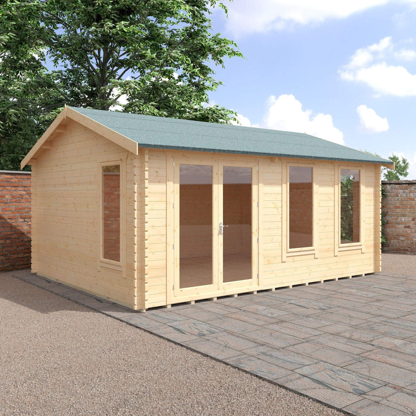 The Sherborne Log Cabin 44mm