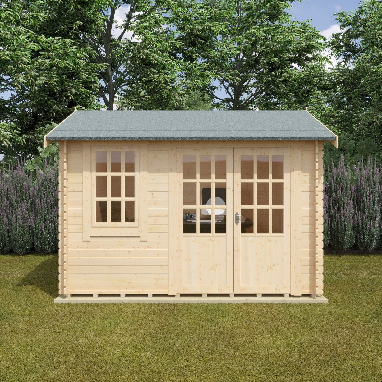 The Henley Log Cabin 28mm