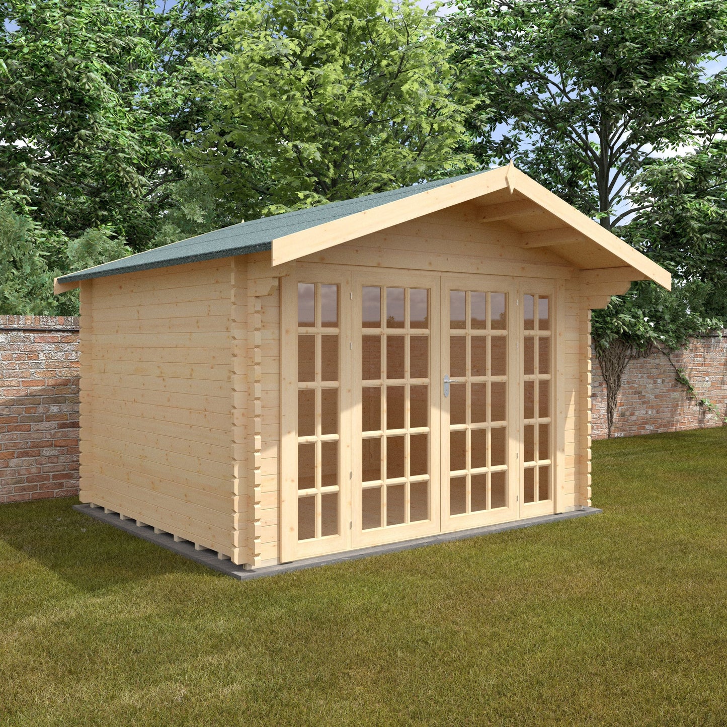 The Balmoral Log Cabin 44mm