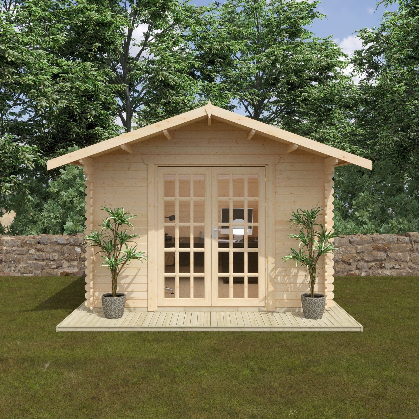 The Lotherton Log Cabin 28mm