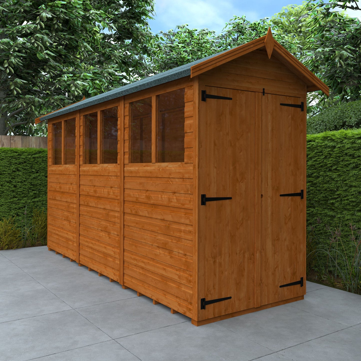 Double Door Flex Shed Apex