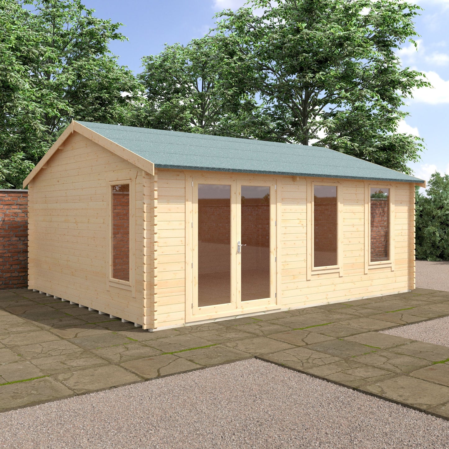 The Sherborne Log Cabin 44mm
