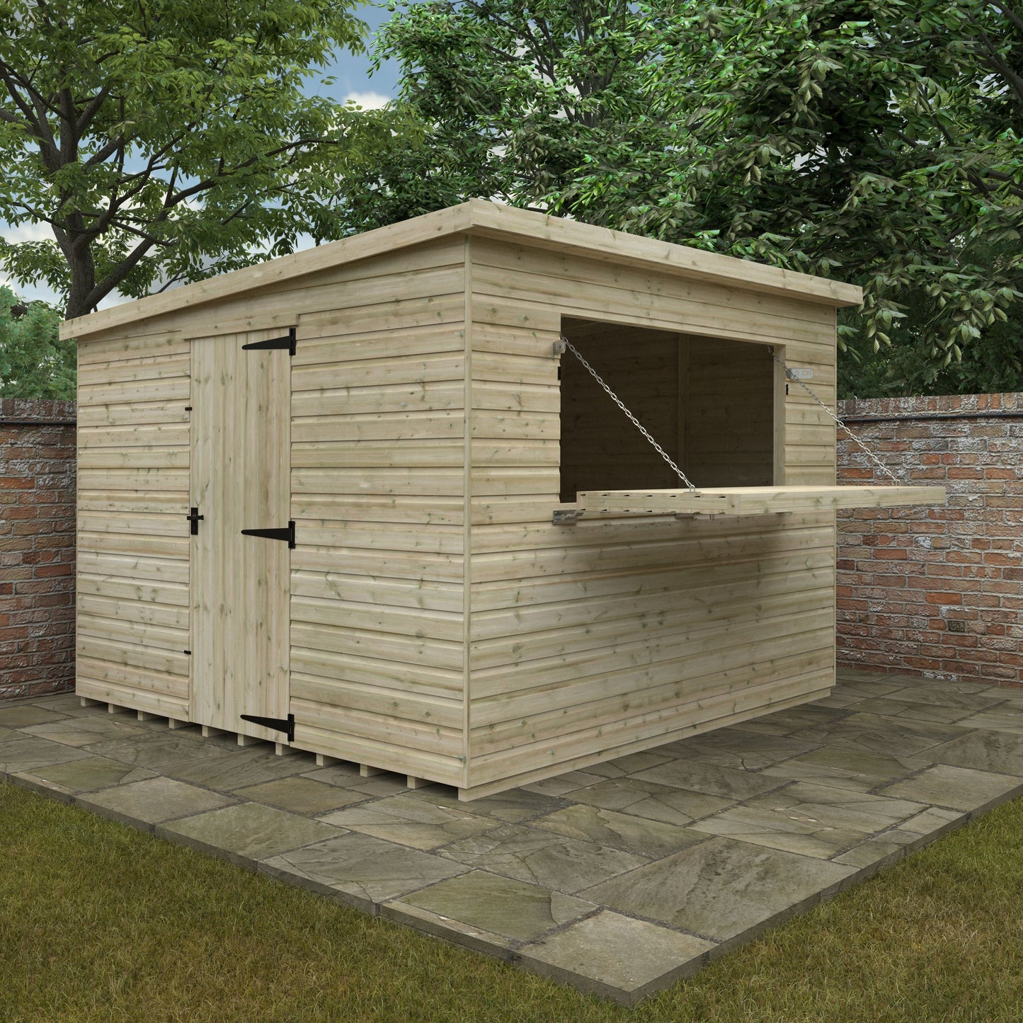 Summer Shade Bar Shed