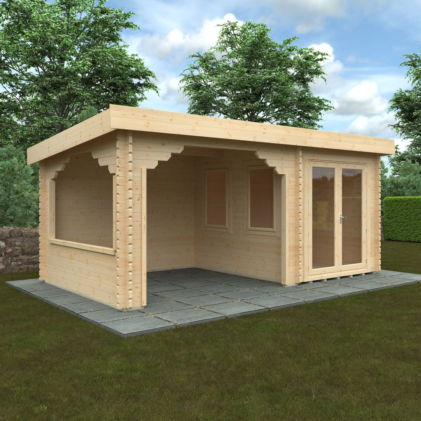 The Payton Log Cabin 44mm