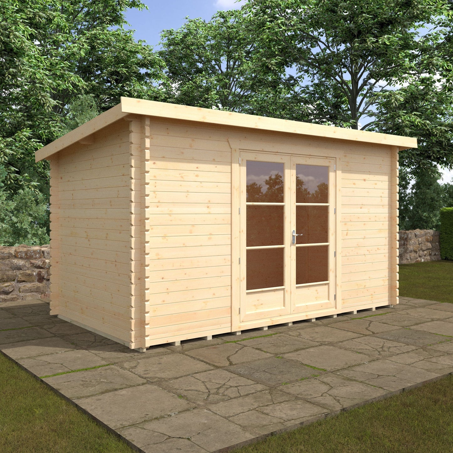 The Kingsley Log Cabin 44mm