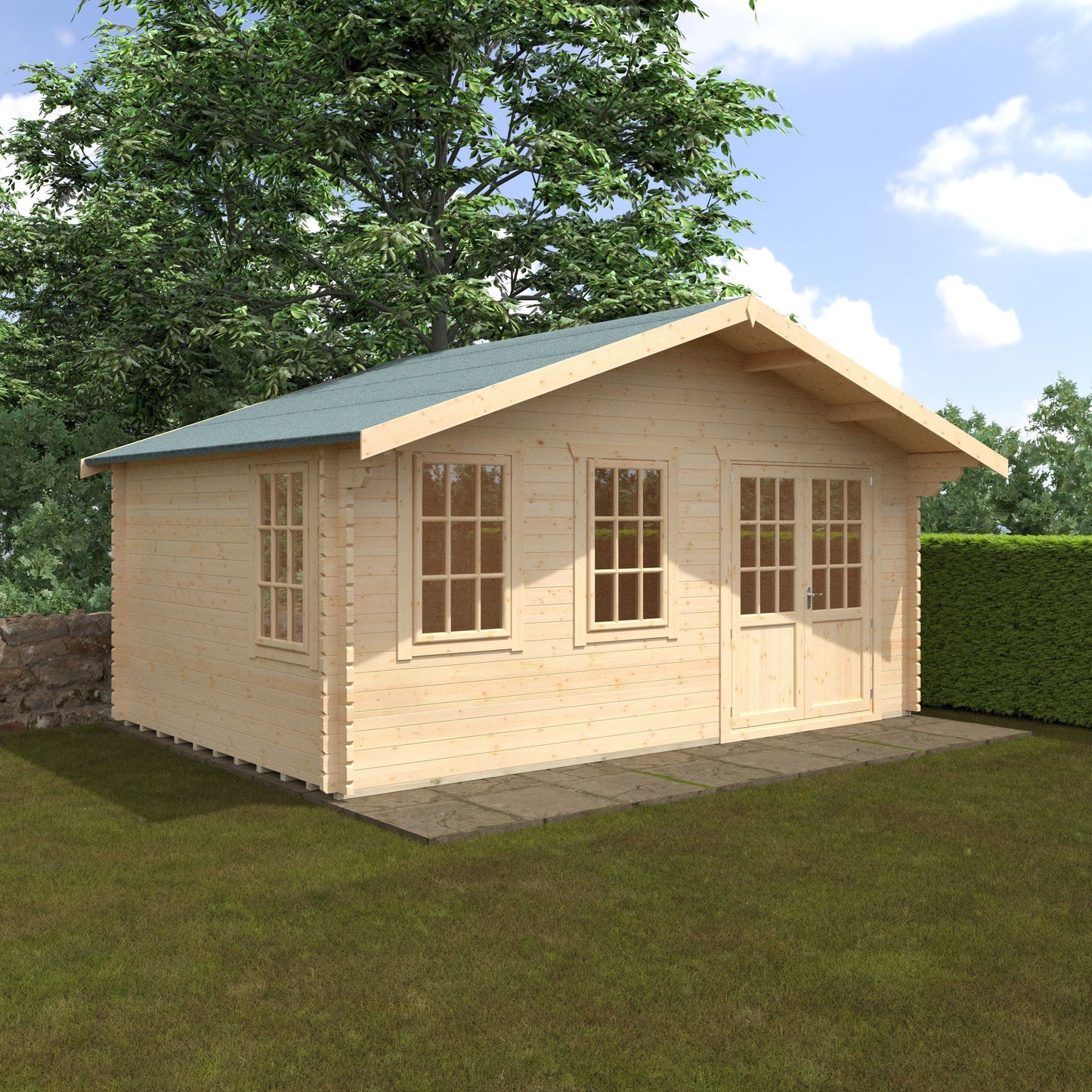 The Forde Log Cabin 44mm