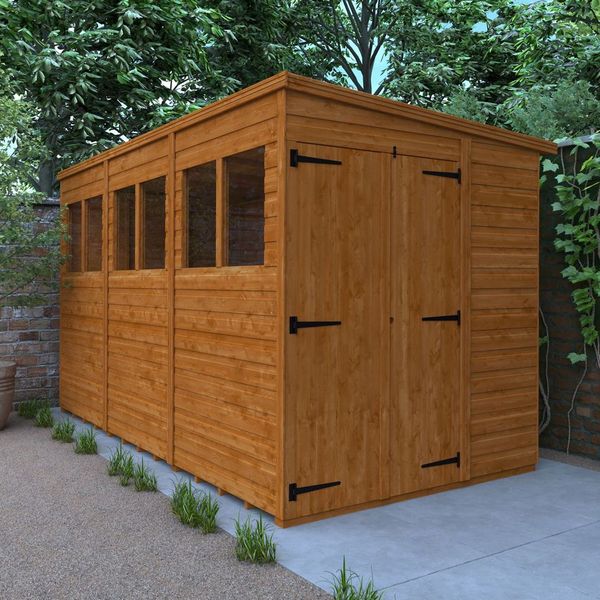Double Door Flex Shed Pent