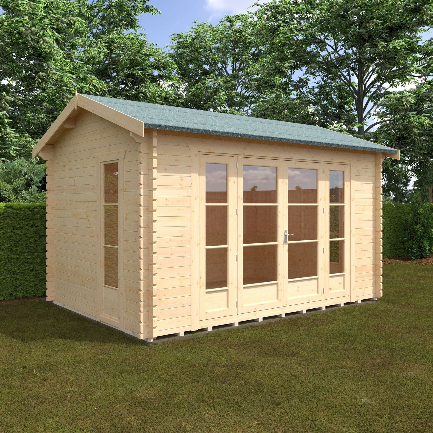 The Bamber Log Cabin 44mm