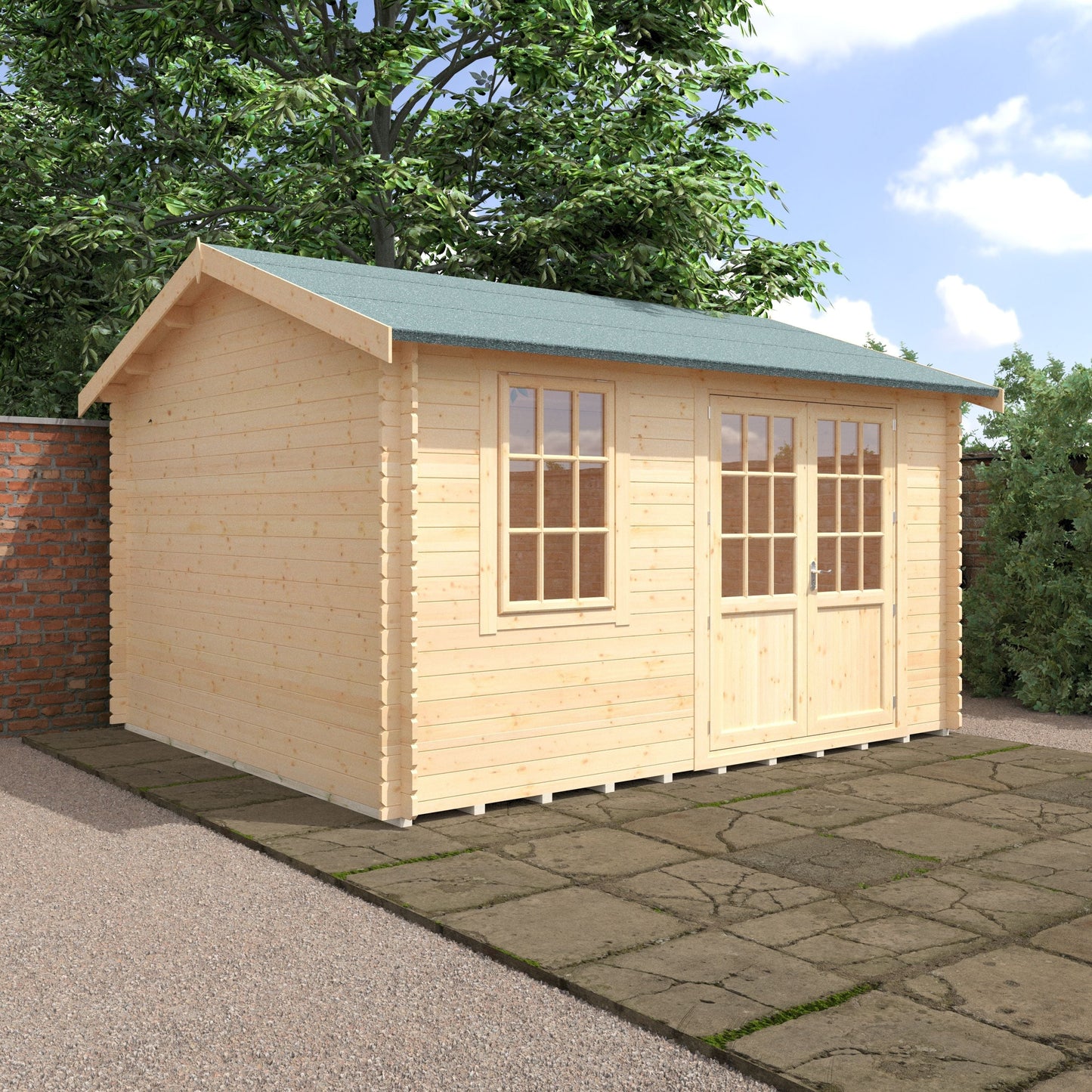 The Henley Log Cabin 28mm