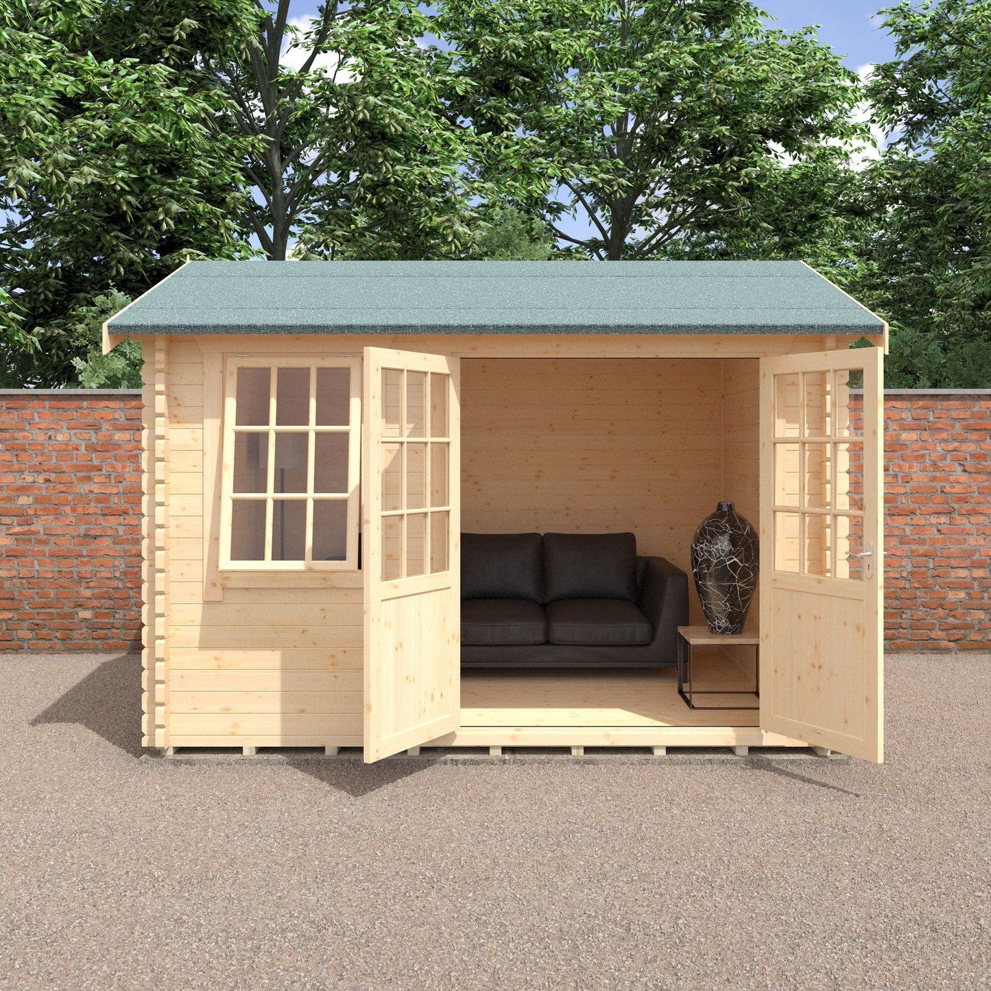 The Henley Log Cabin 44mm
