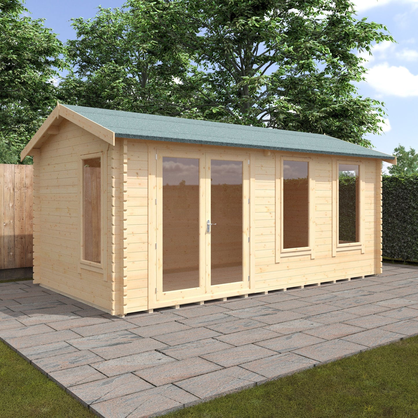 The Sherborne Log Cabin 44mm