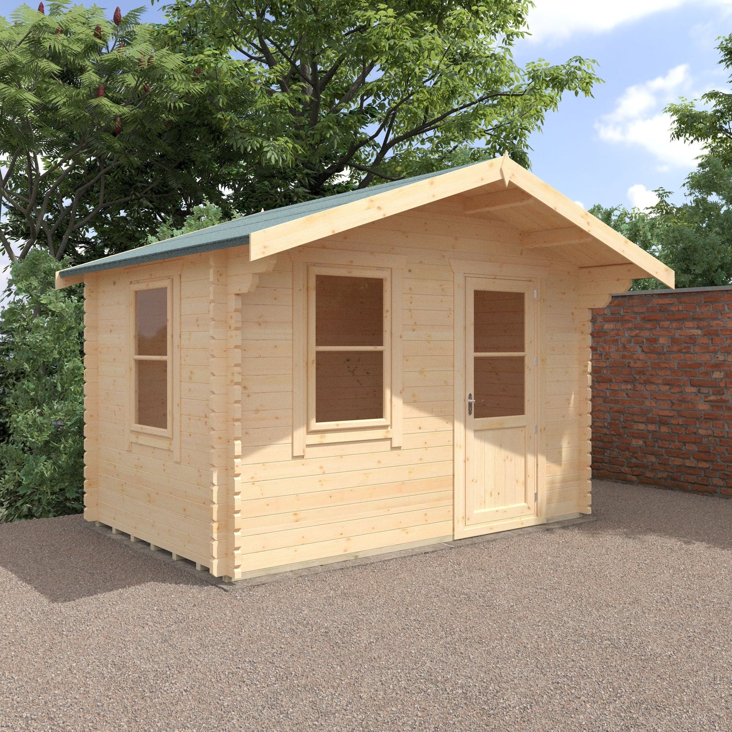 The Carrington Log Cabin 44mm