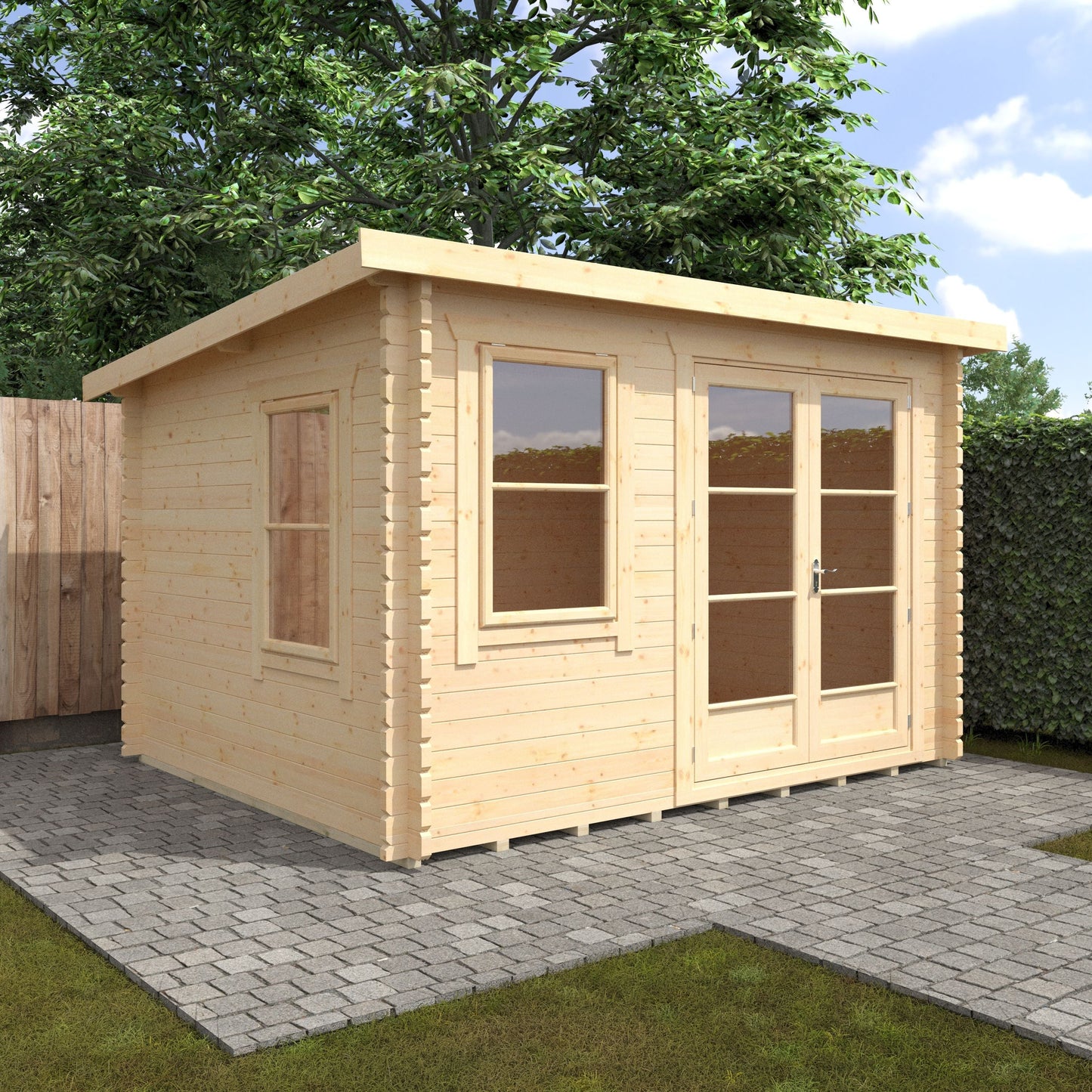 The Belton Log Cabin 44mm
