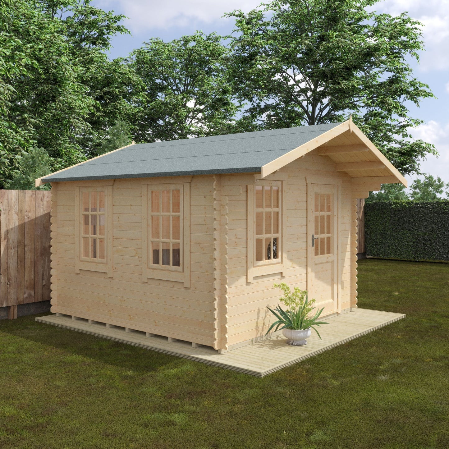 The Carrington Log Cabin 28mm