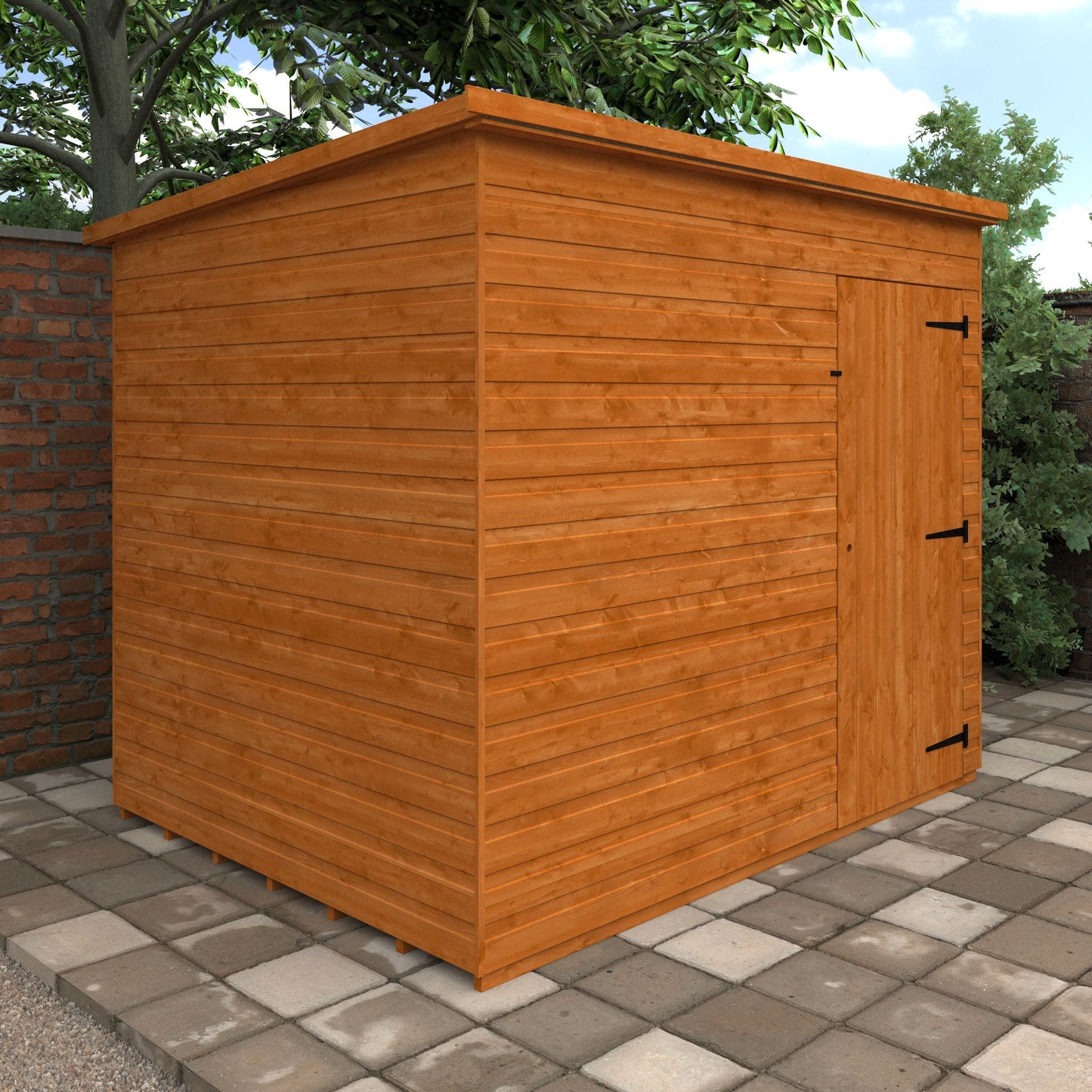 Super Pent Shed Shiplap