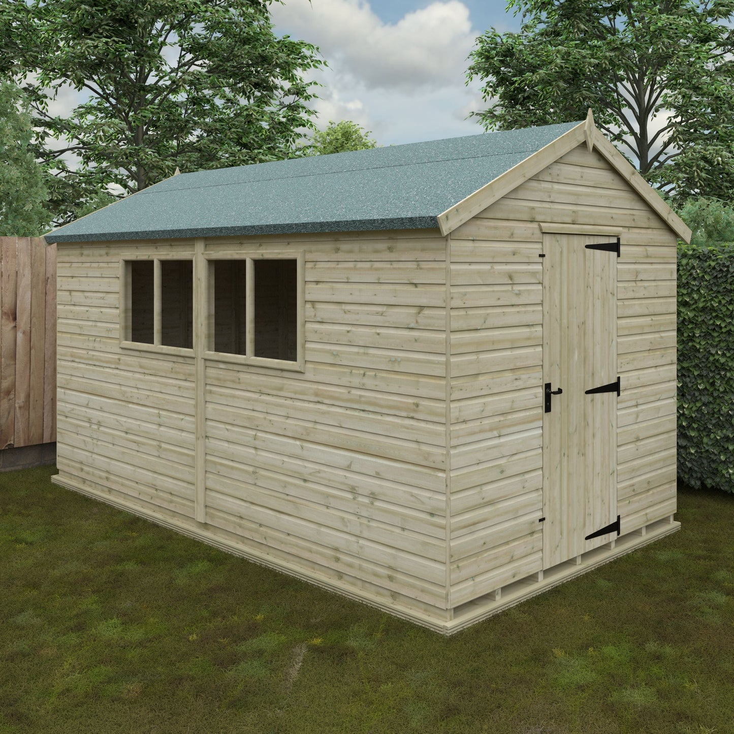 Apex Premier Shed Tanalised