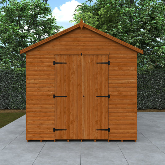 Loglap Workshop Shed