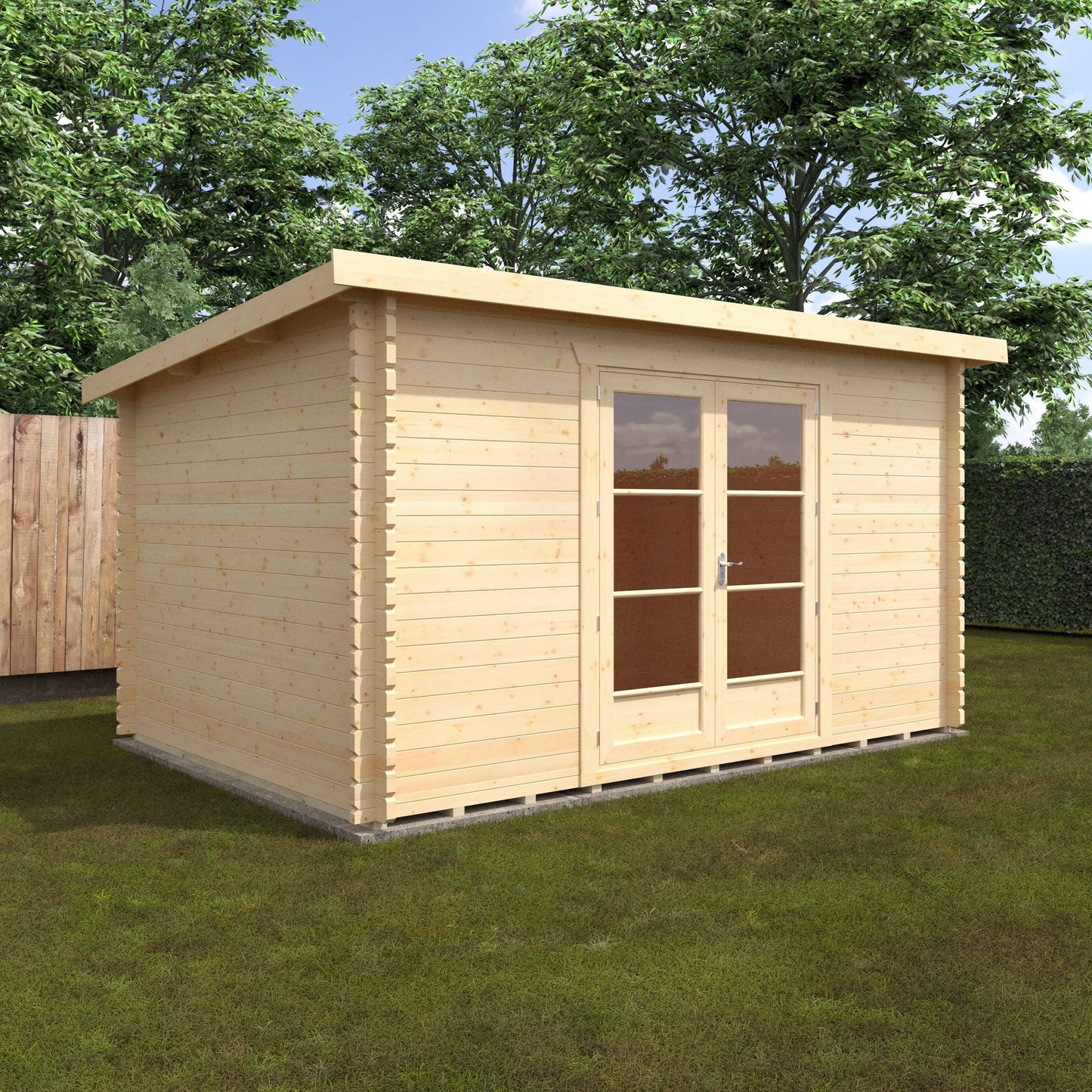 The Kingsley Log Cabin 44mm