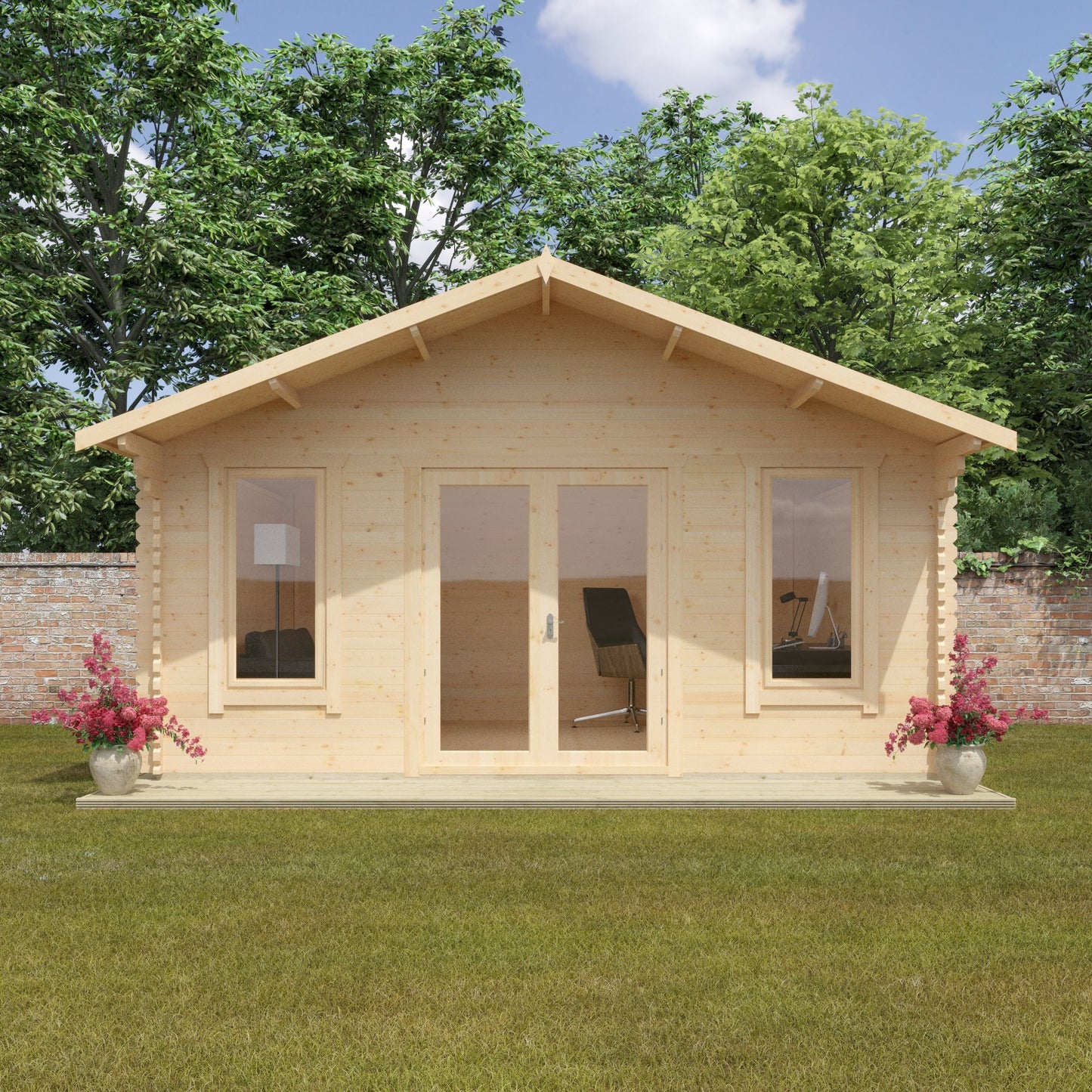 The Sutton Log Cabin 44mm