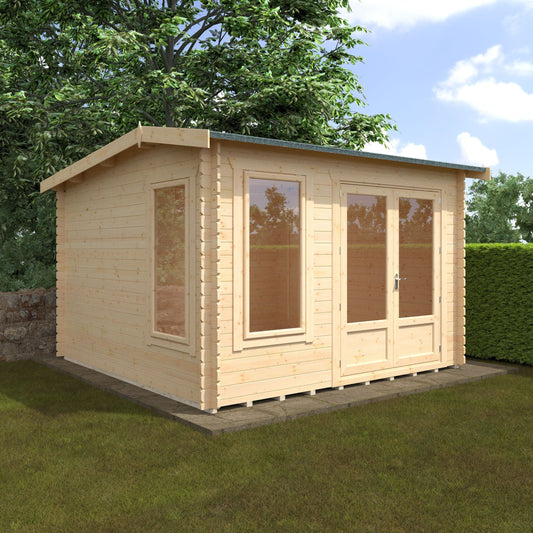 The Longleat Log Cabin 28mm