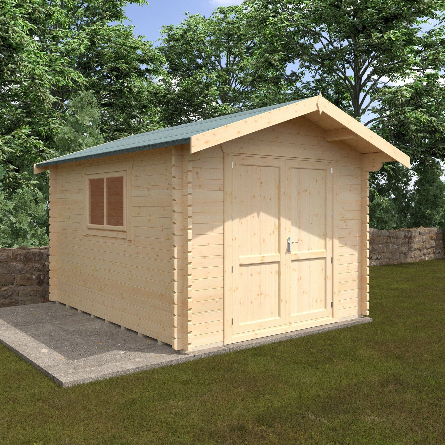 The Marlborough Log Cabin 44mm