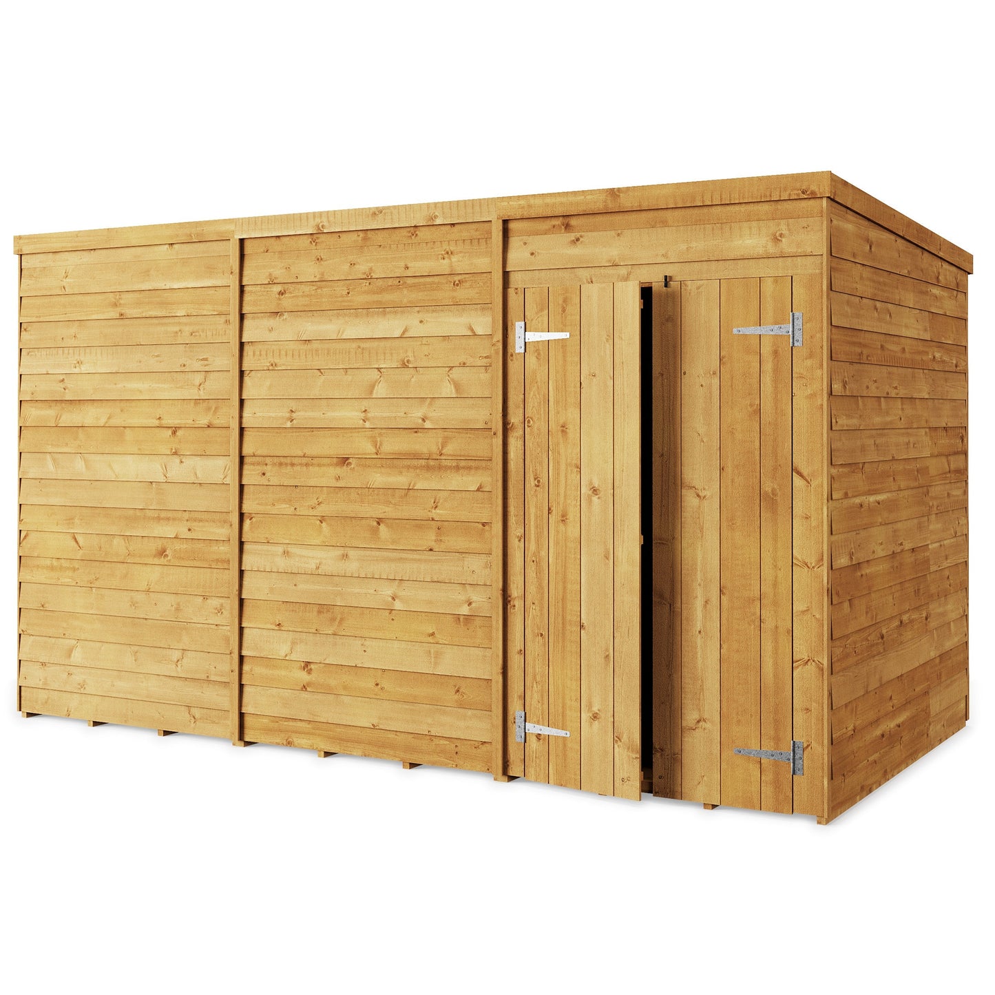 Store More Overlap Pent Shed - Choose Size