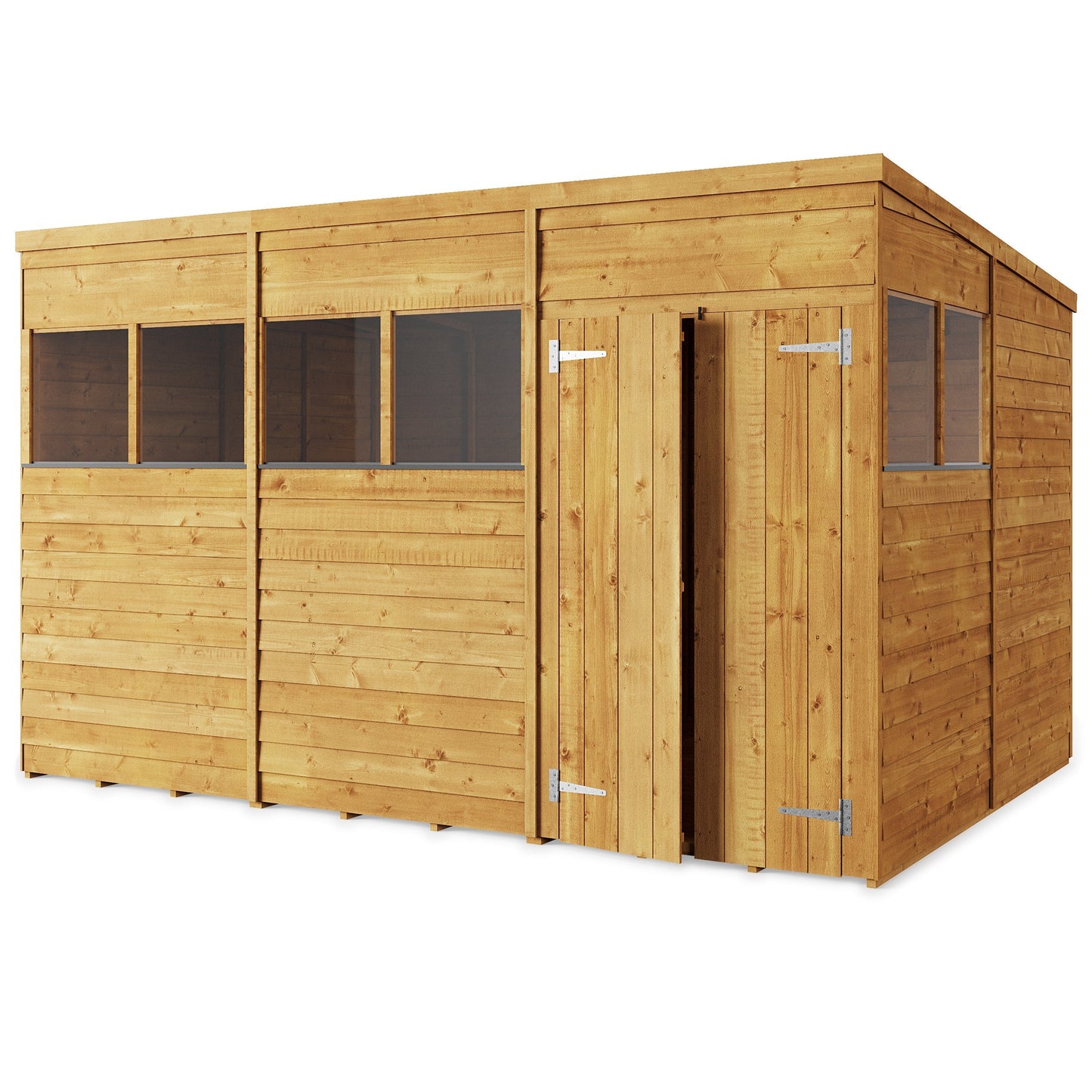 Store More Overlap Pent Shed - Choose Size
