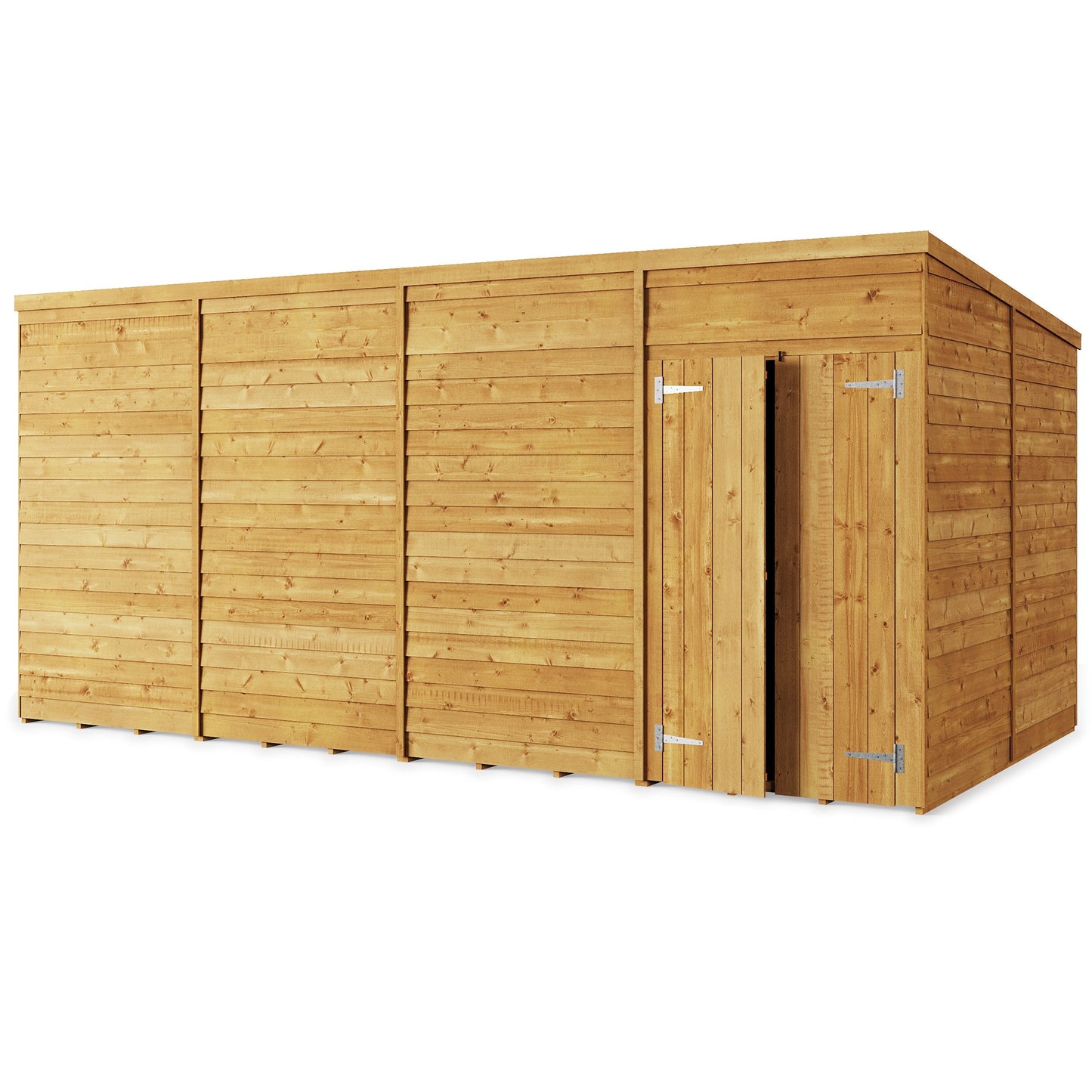 Store More Overlap Pent Shed - Choose Size