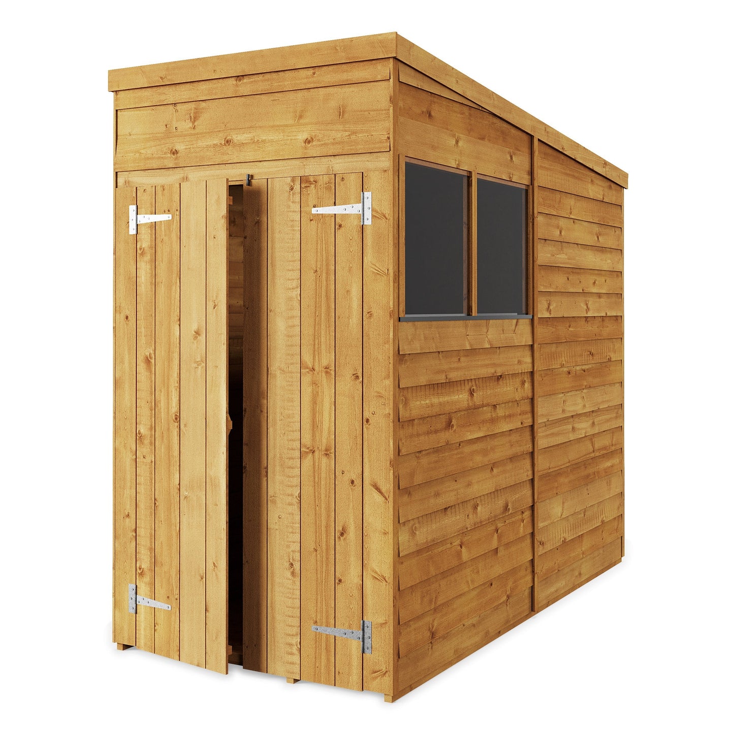 Store More Overlap Pent Shed - Choose Size
