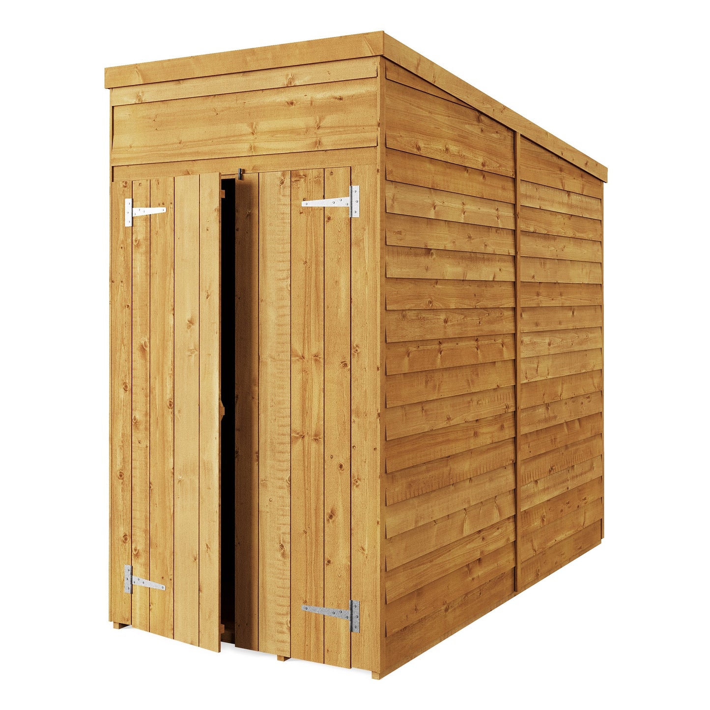 Store More Overlap Pent Shed - Choose Size