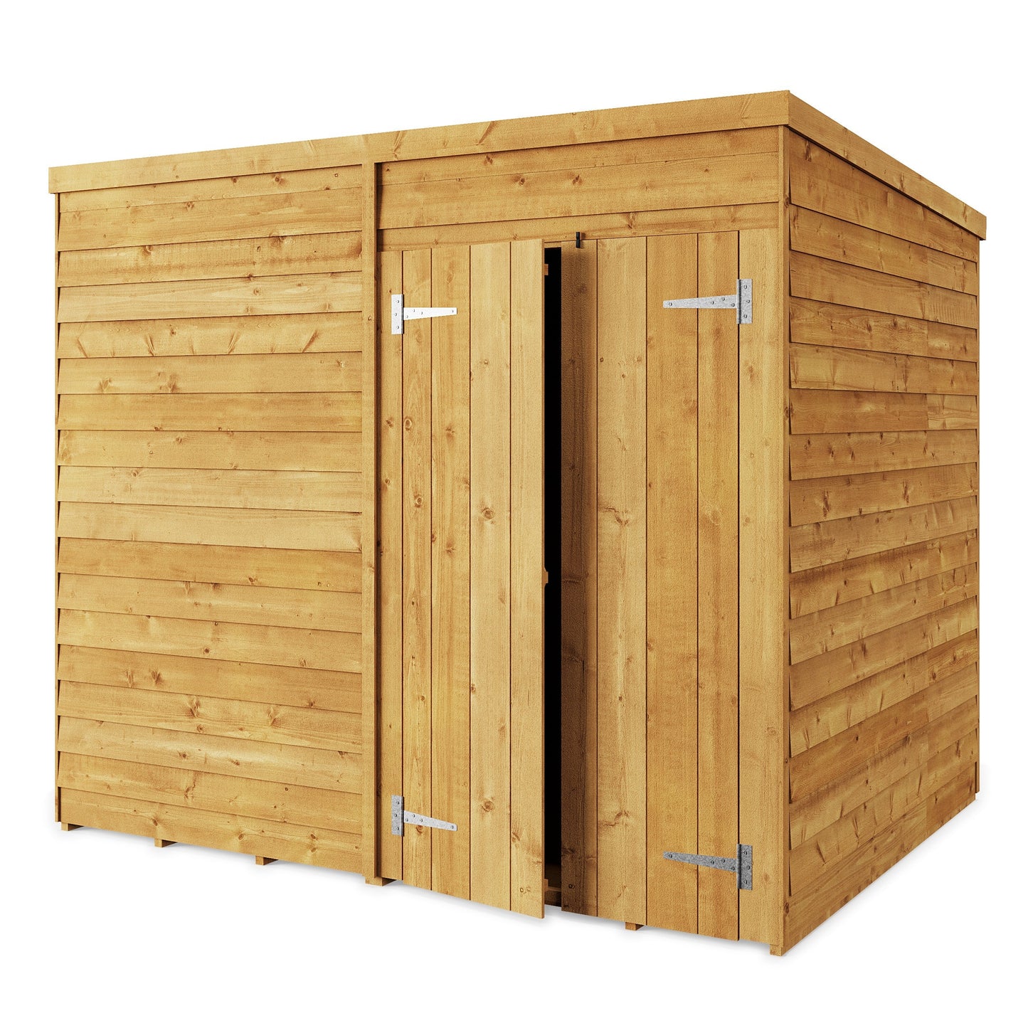 Store More Overlap Pent Shed - Choose Size