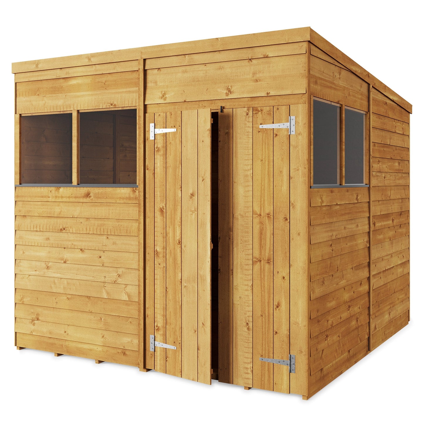 Store More Overlap Pent Shed - Choose Size