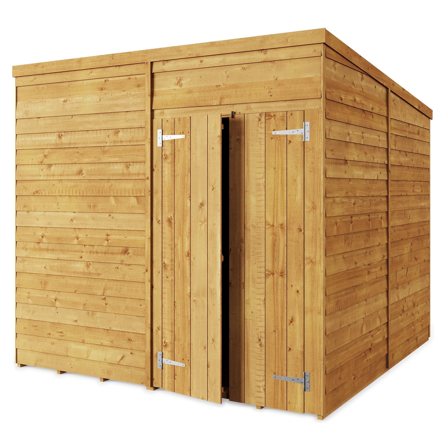 Store More Overlap Pent Shed - Choose Size