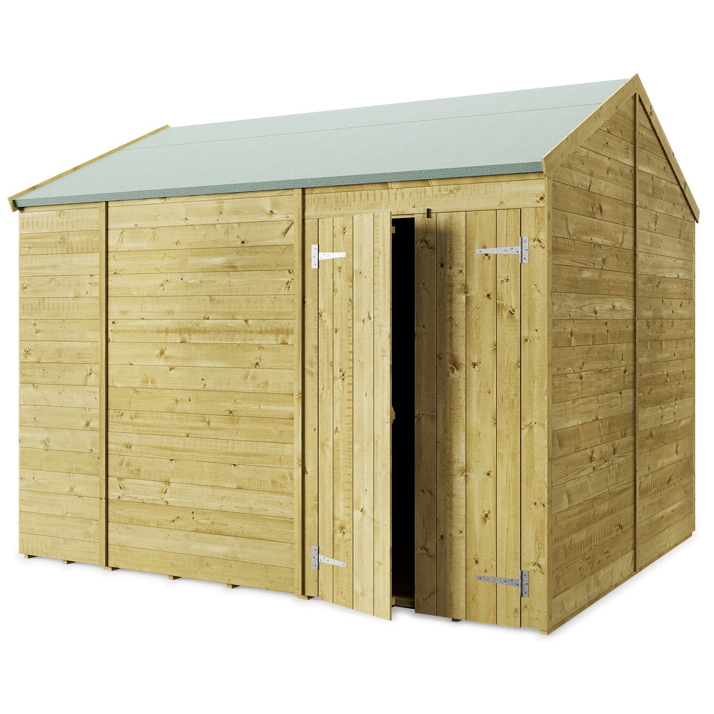 Store More Tongue and Groove Apex Shed - Choose Size