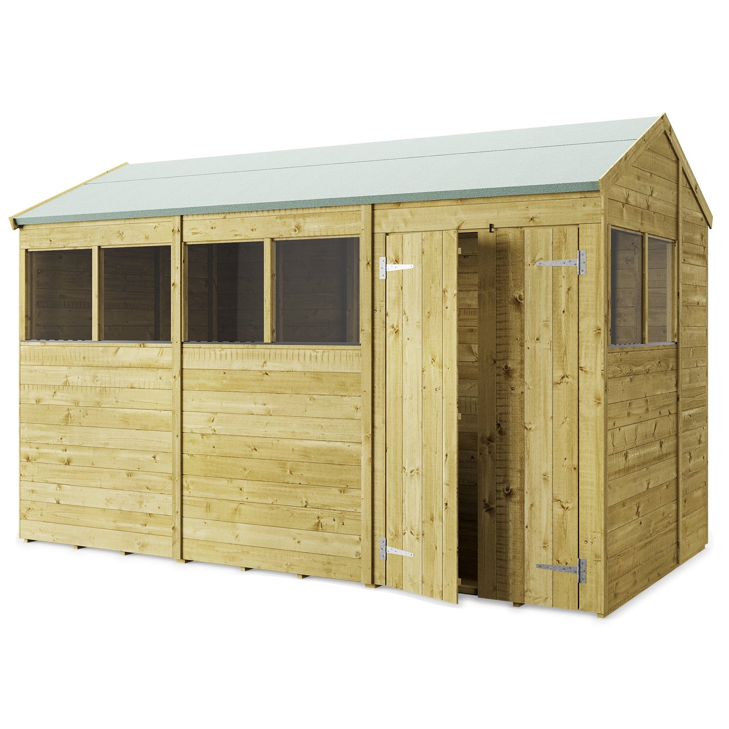 Store More Tongue and Groove Apex Shed - Choose Size