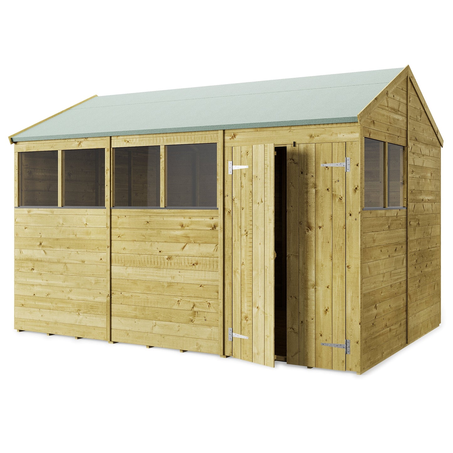 Store More Tongue and Groove Apex Shed - Choose Size