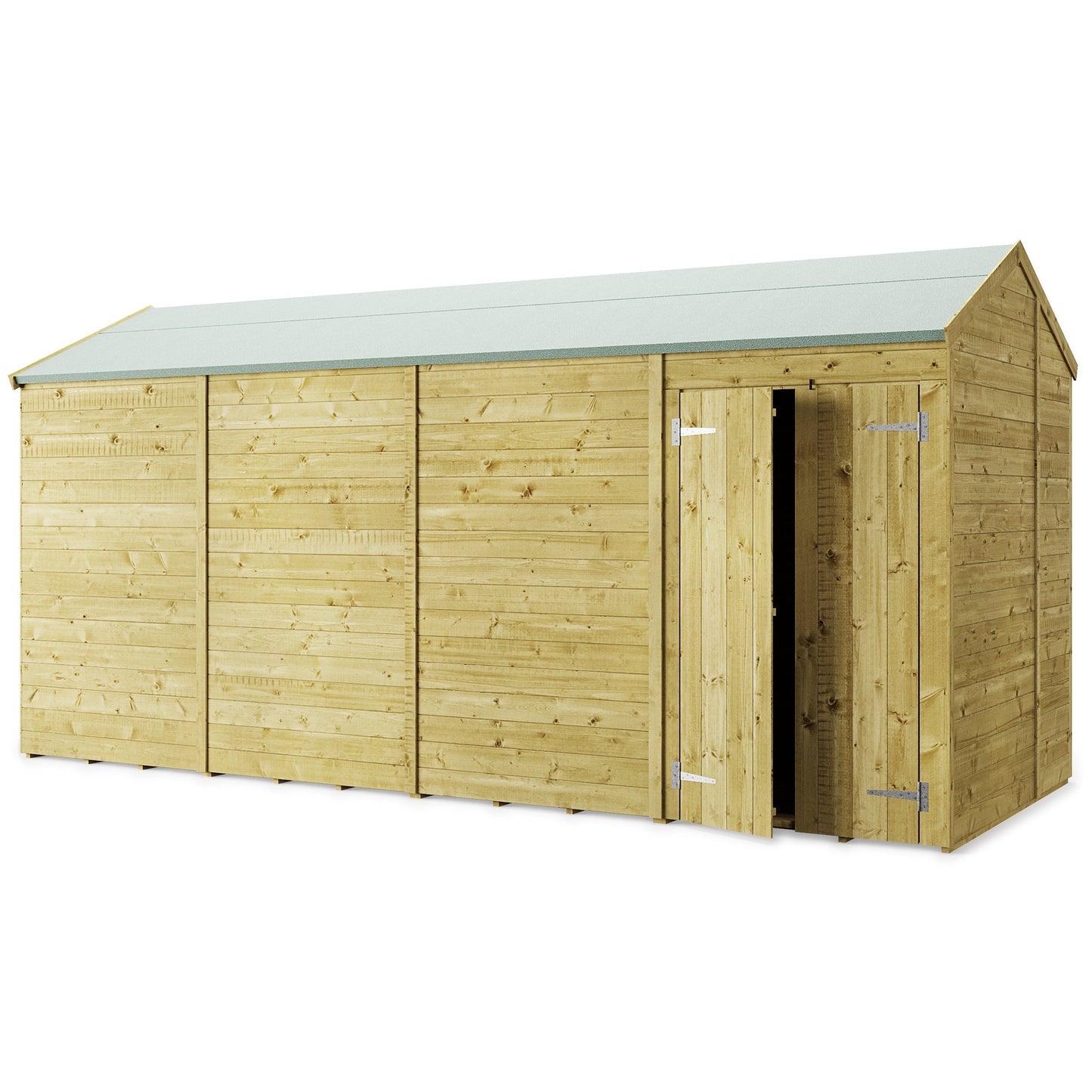 Store More Tongue and Groove Apex Shed - Choose Size