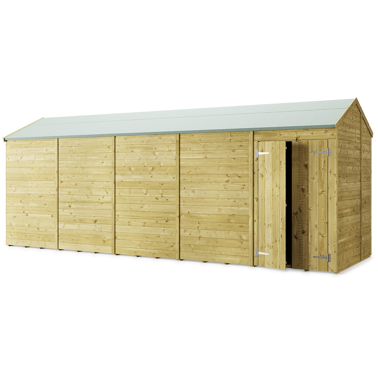 Store More Tongue and Groove Apex Shed - Choose Size