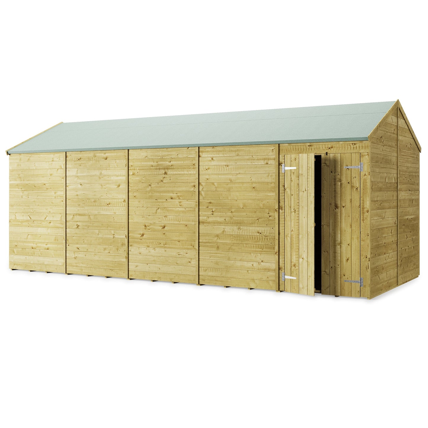Store More Tongue and Groove Apex Shed - Choose Size