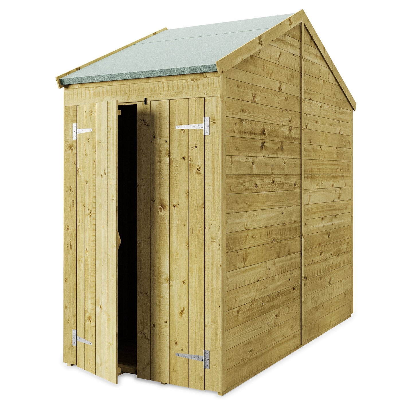 Store More Tongue and Groove Apex Shed - Choose Size