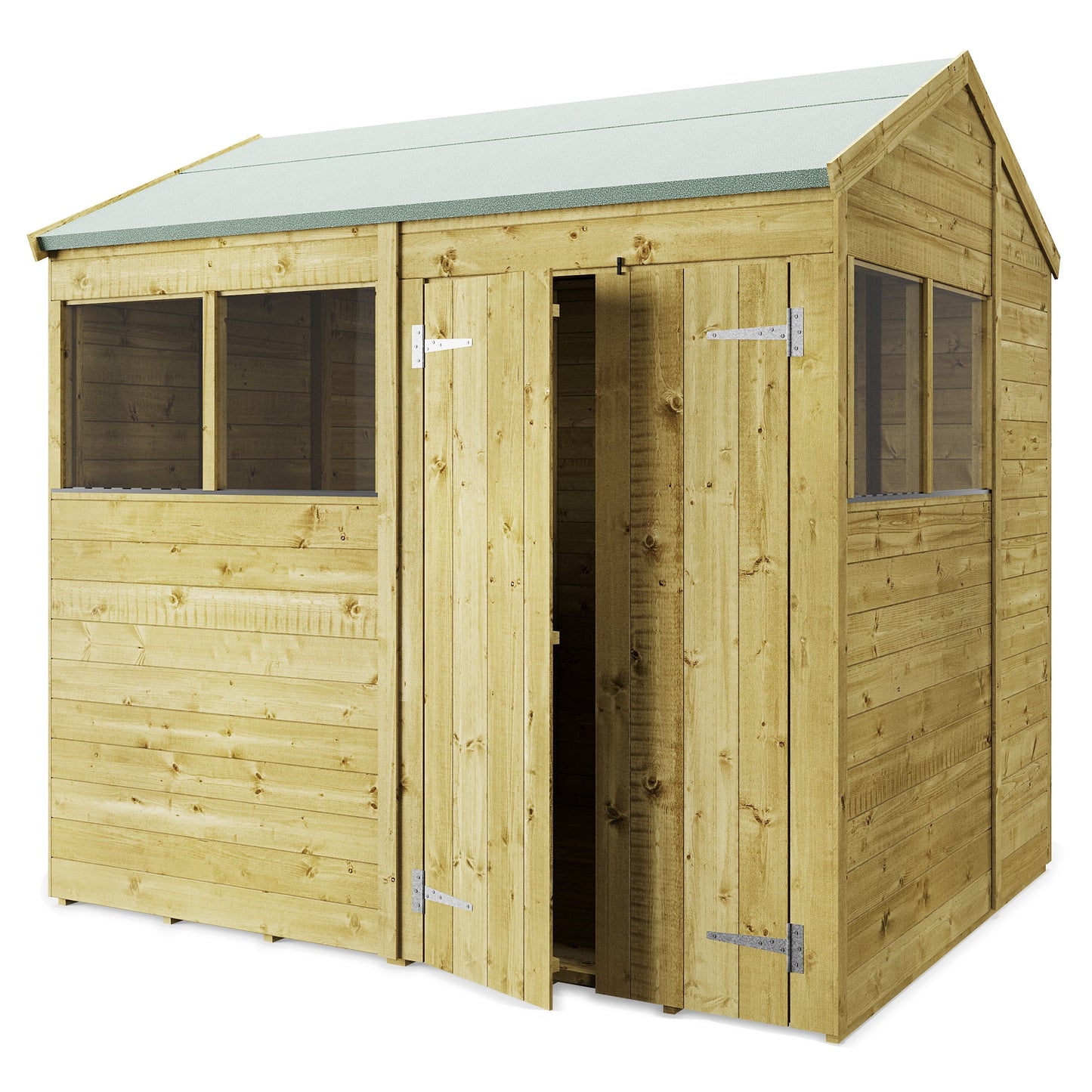 Store More Tongue and Groove Apex Shed - Choose Size