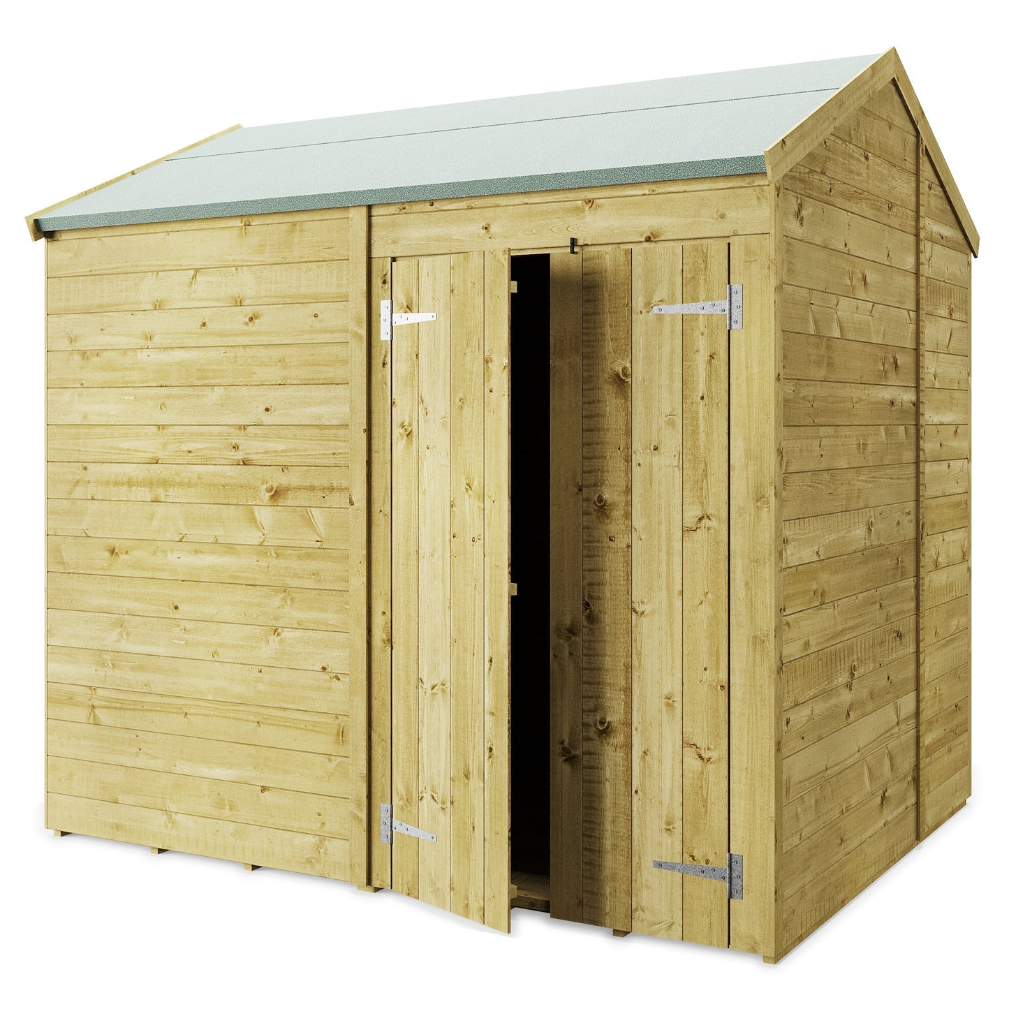 Store More Tongue and Groove Apex Shed - Choose Size