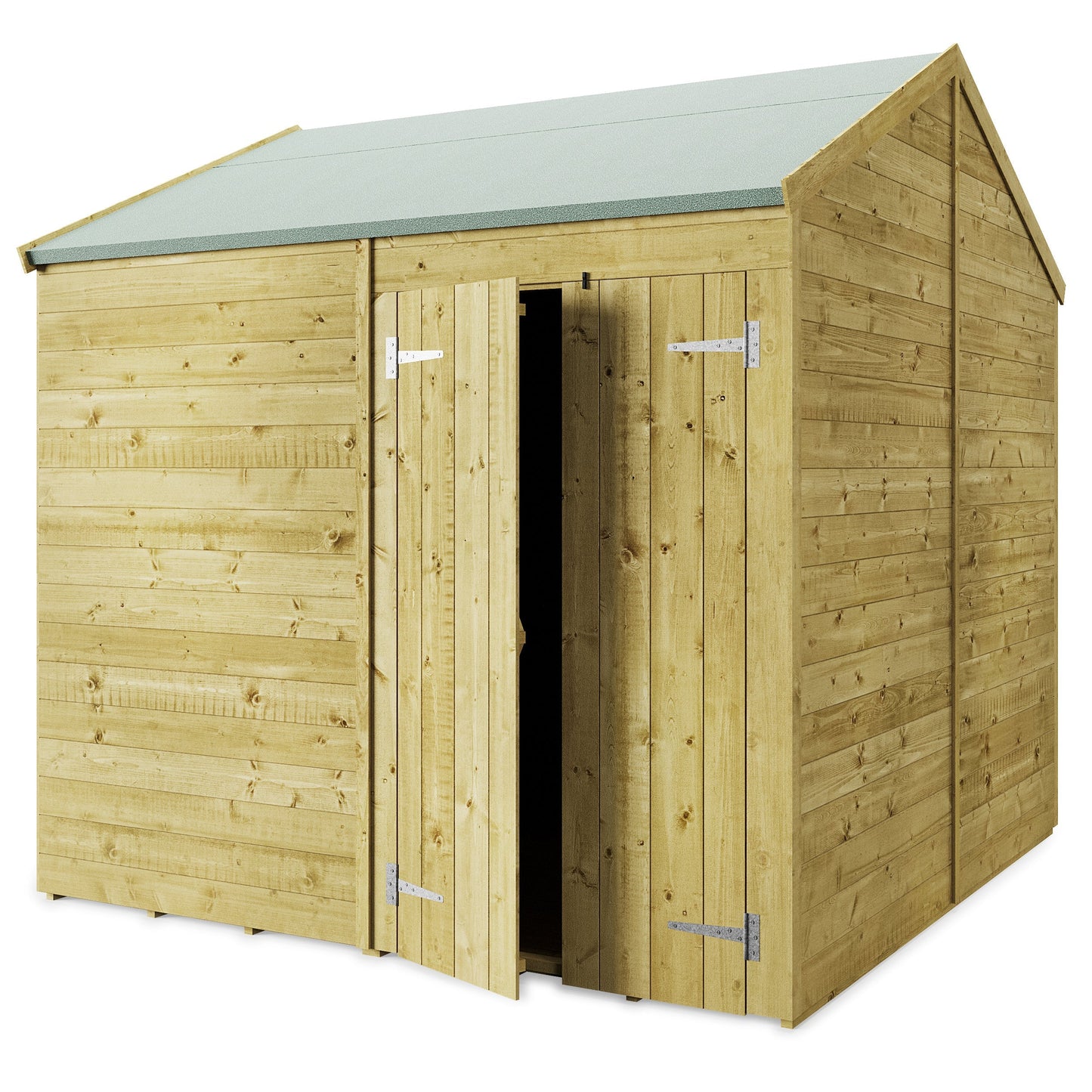 Store More Tongue and Groove Apex Shed - Choose Size