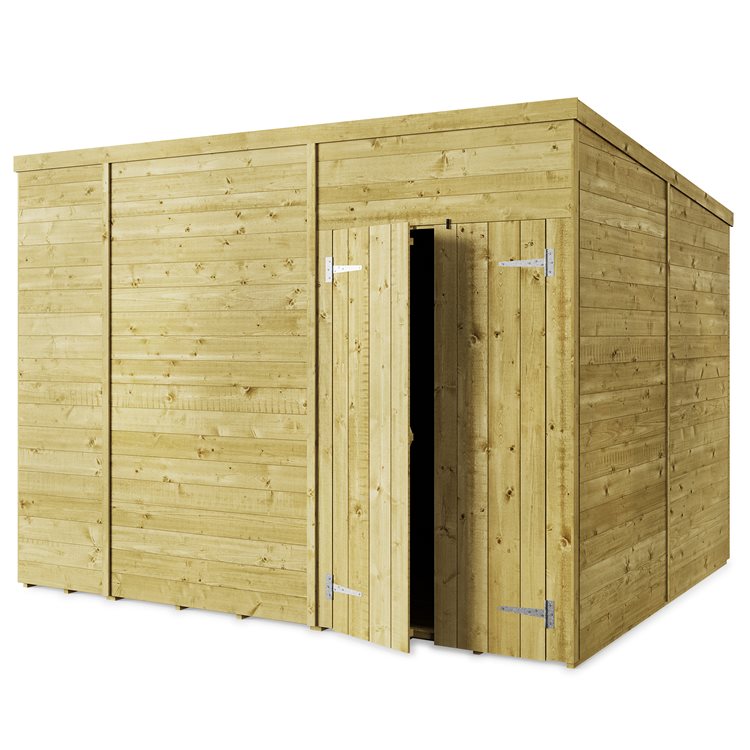 Store More Tongue and Groove Pent Shed - Choose Size
