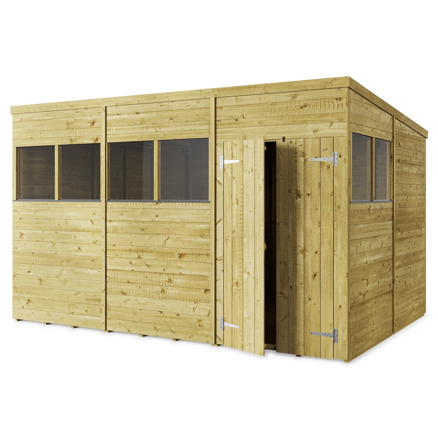Store More Tongue and Groove Pent Shed - Choose Size