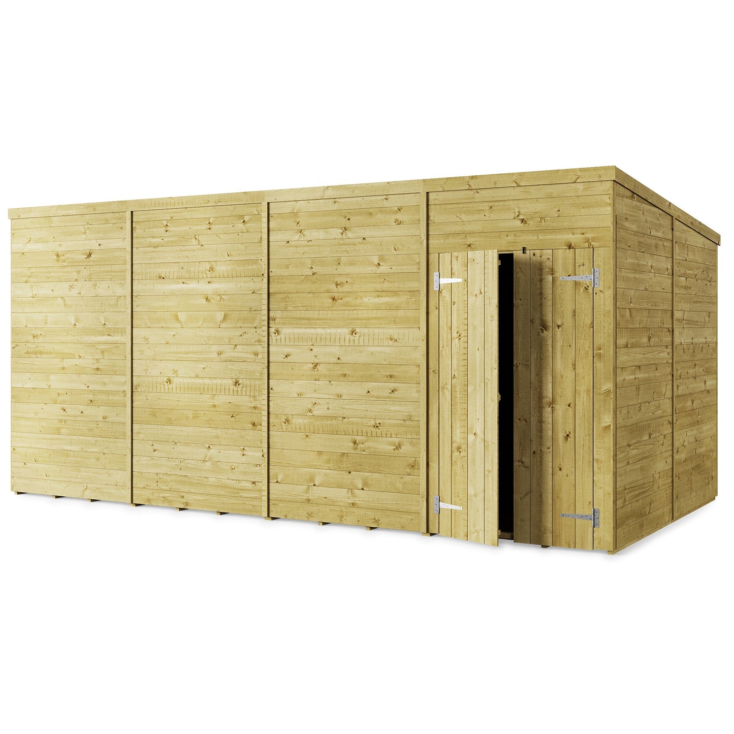 Store More Tongue and Groove Pent Shed - Choose Size