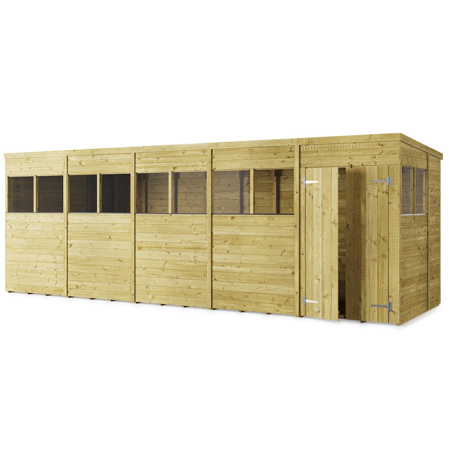 Store More Tongue and Groove Pent Shed - Choose Size
