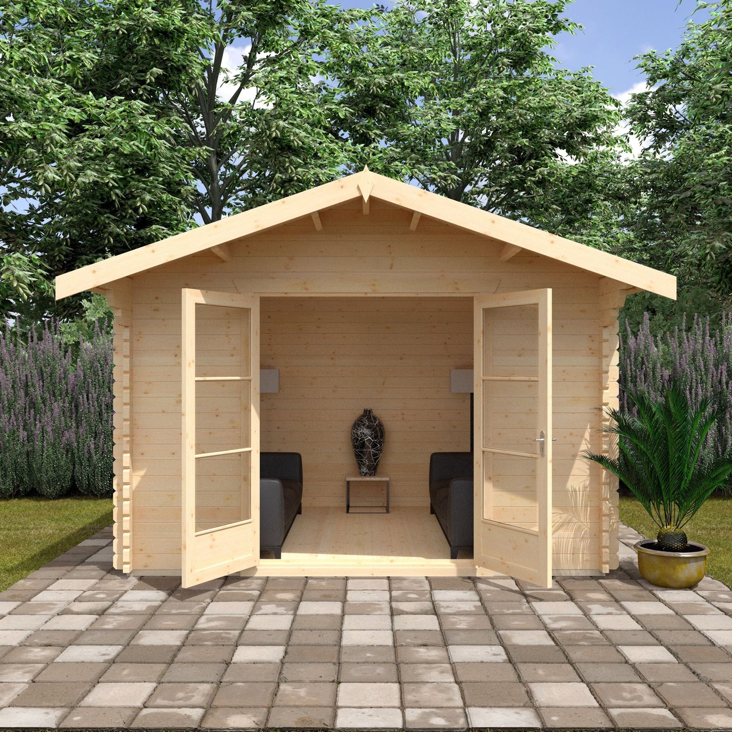 The Lotherton Log Cabin 44mm
