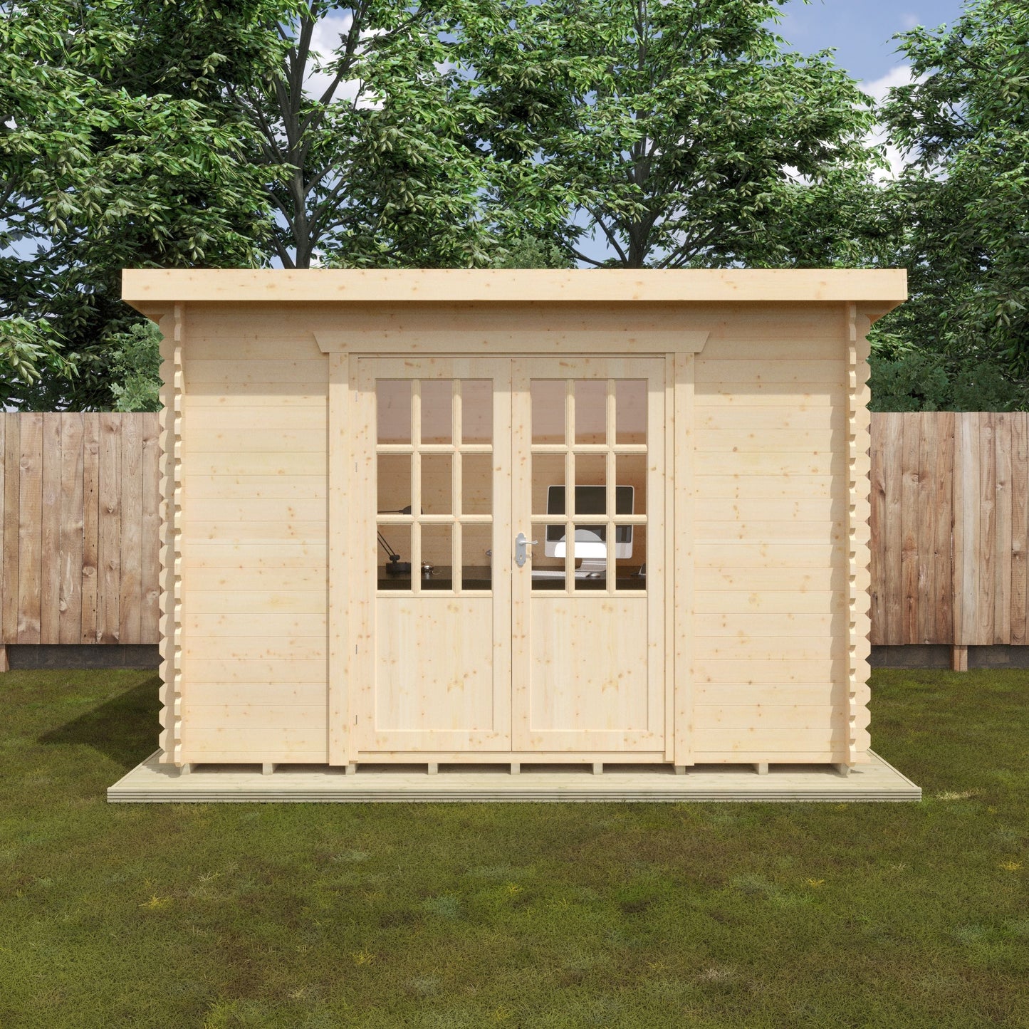 The Kingsley Log Cabin 28mm