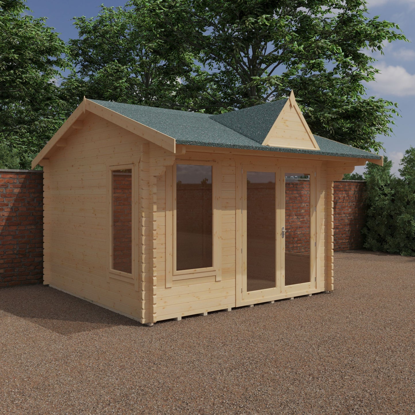The Leyton Log Cabin 44mm